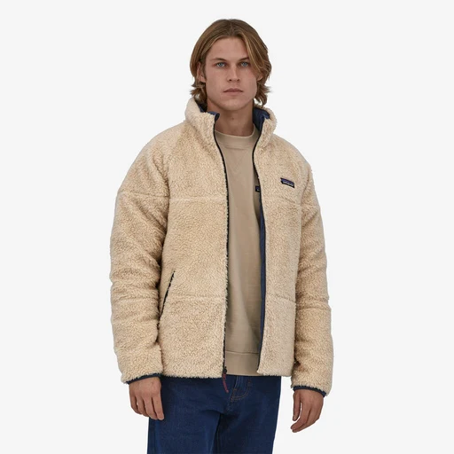Patagonia M's Reversible Silent Down Jacket (New Navy) - Image 5