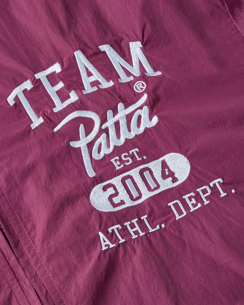 Patta Athletic Nylon Track Jacket (Boysenberry) - Image 6