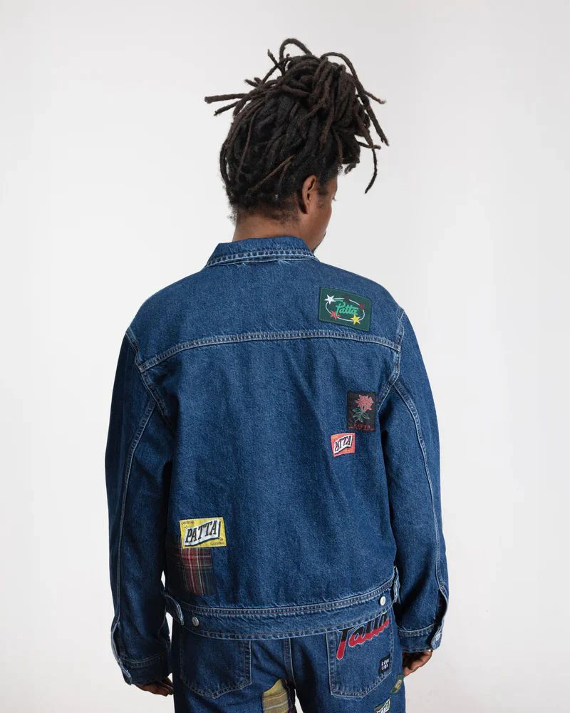 Patta Whole Lotta Labels Denim Jacket - Image 4