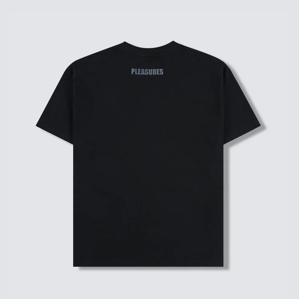 Pleasures Box Logo Heavyweight Shirt (Black) - Image 2
