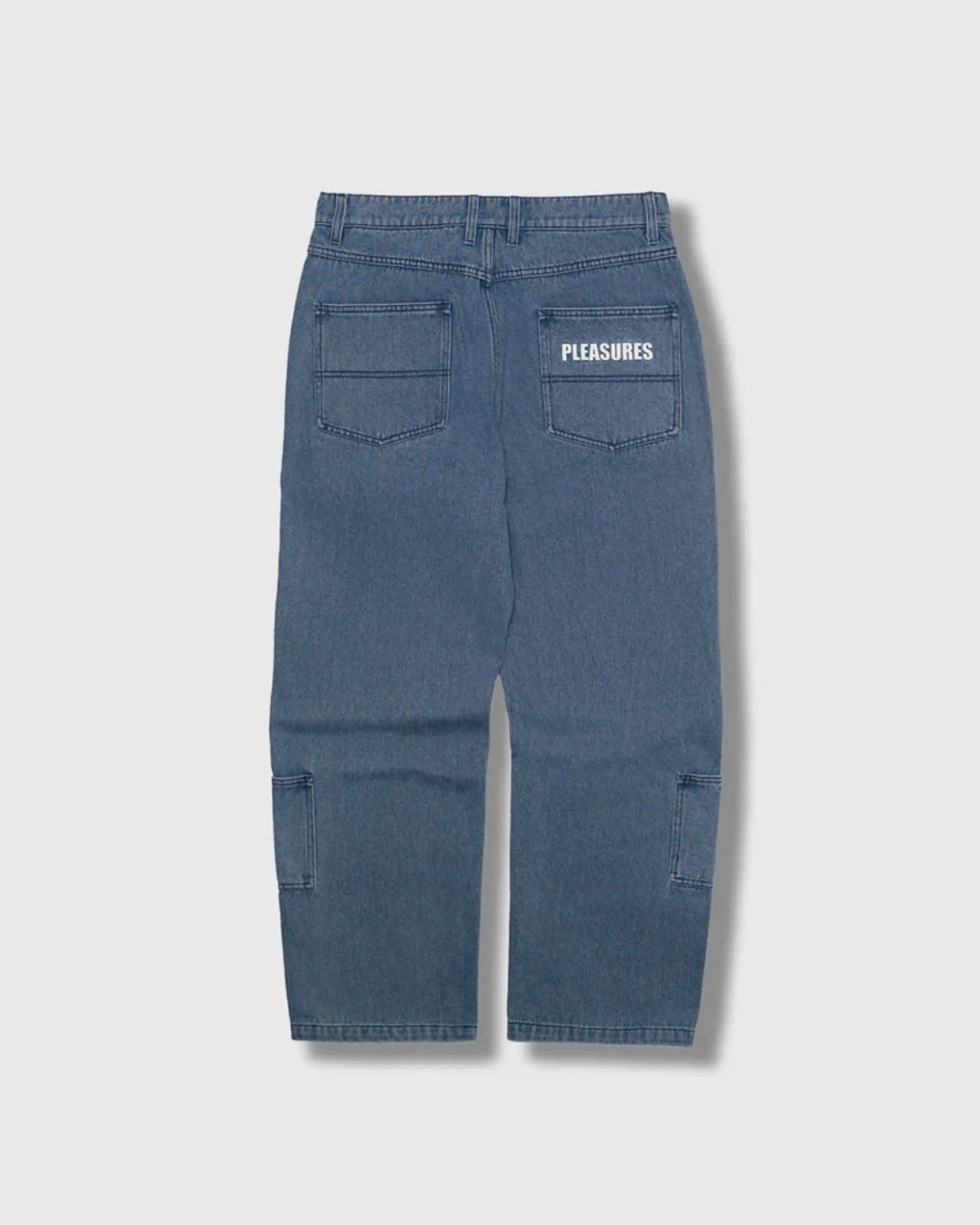 Pleasures Floral Ultra Double Knee (Indigo) - Image 2