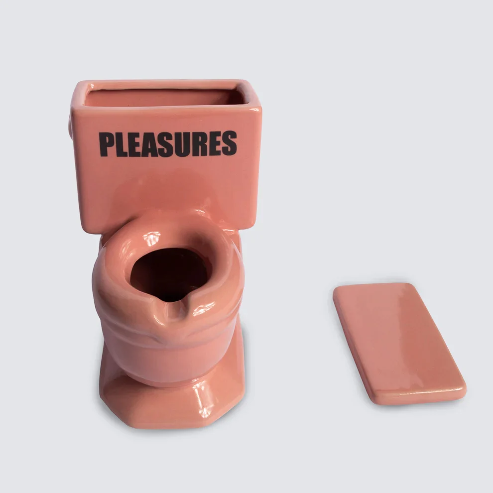 Pleasures Pink Toilet Ashtray (Pink) - Image 3