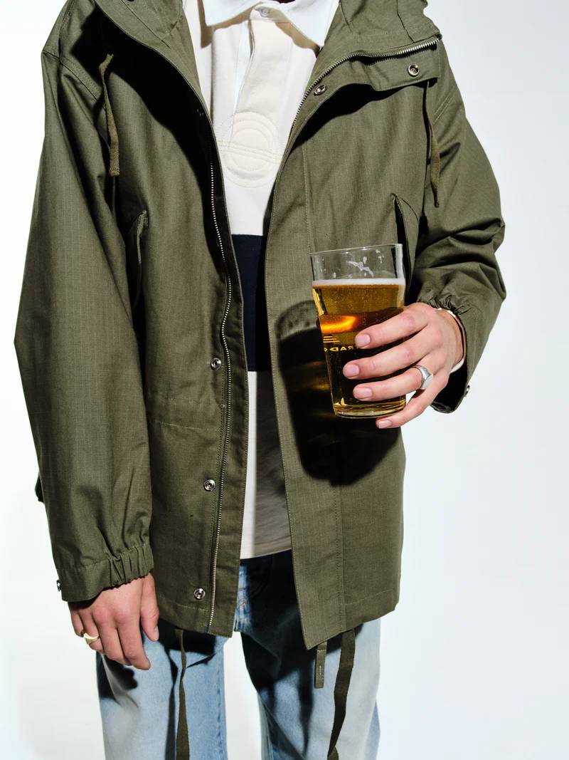 Pop Trading Company Fish Tale Jacket (Four Leaf Clover) - Image 4