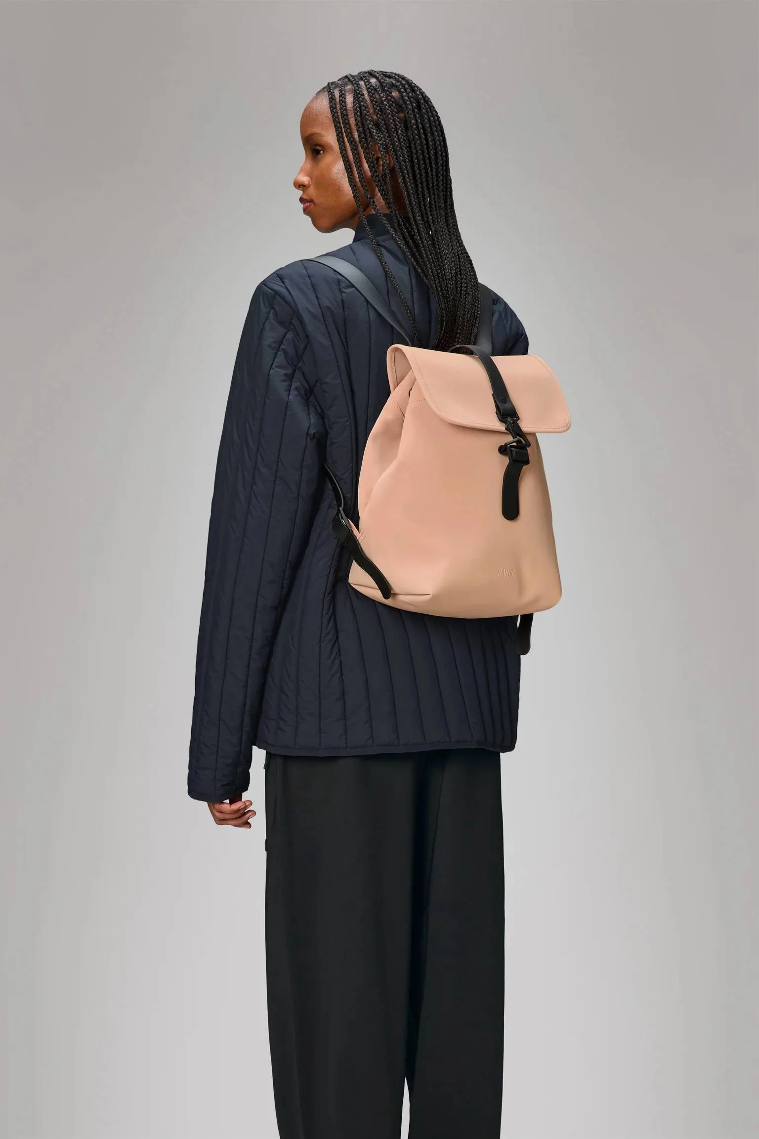 Rains Bucket Backpack W3 (Coy) - Image 4