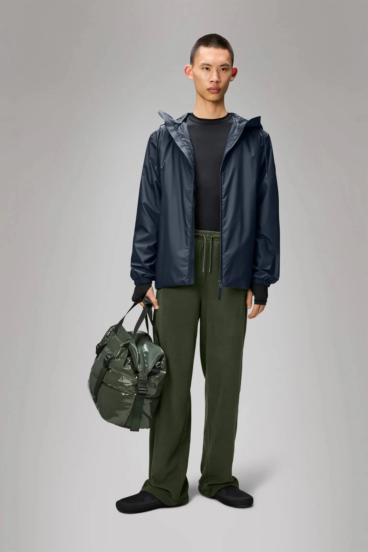 Rains Lohja Jacket W3T1 (Navy) - Image 2