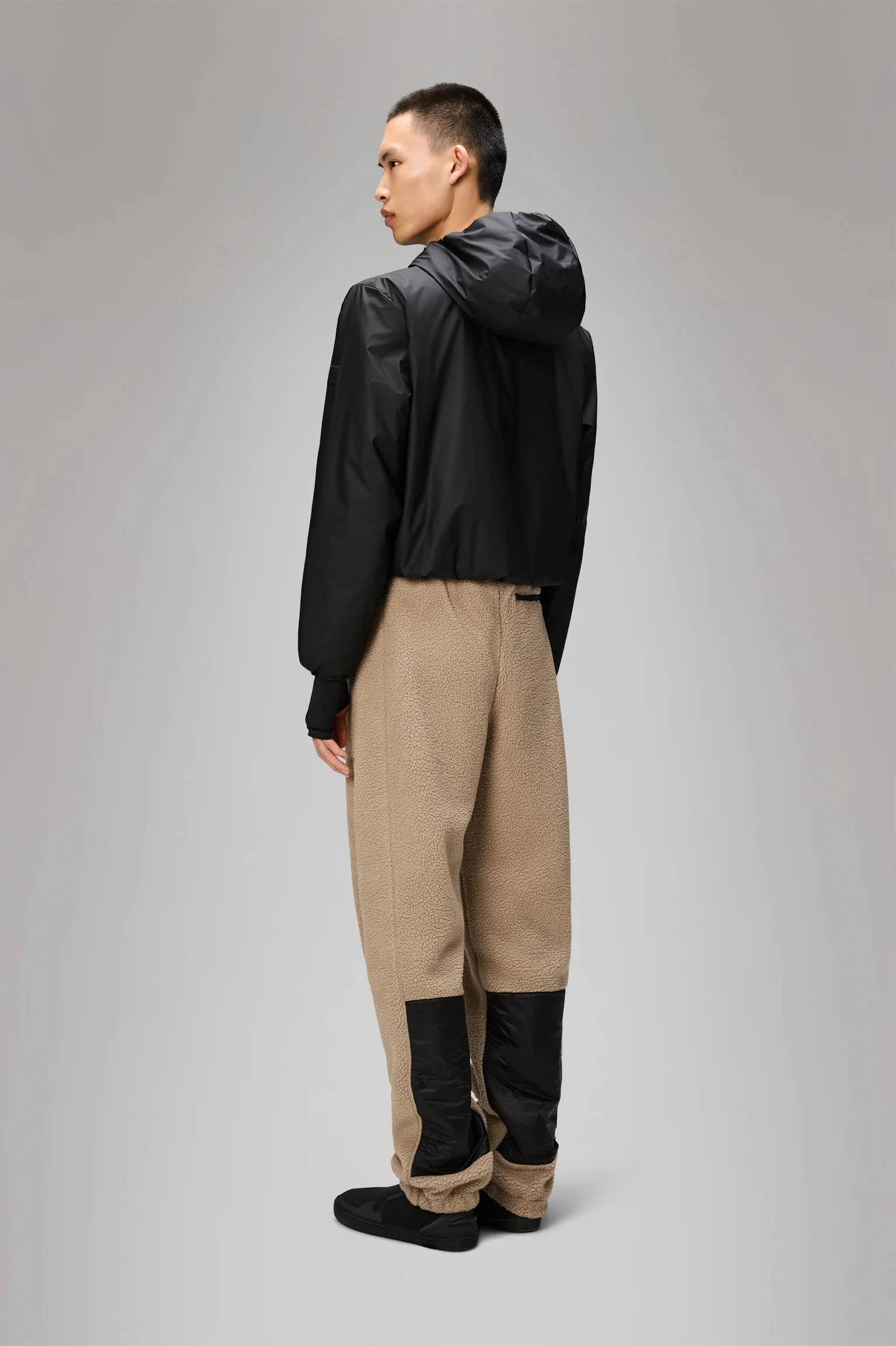Rains Lohja Short Jacket W3T1 (Black) - Image 3