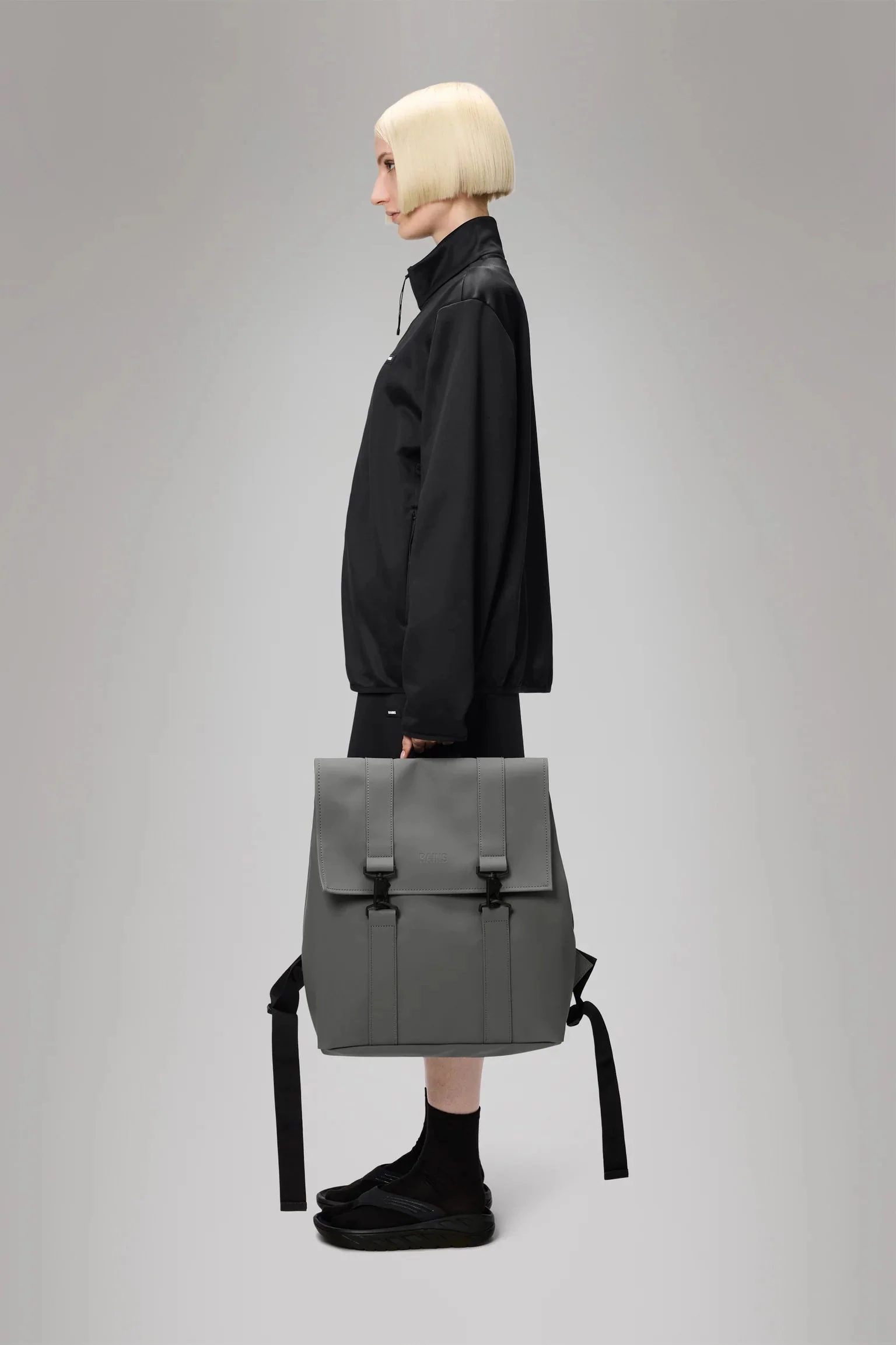 Rains MSN Bag W3 (Grey) - Image 3