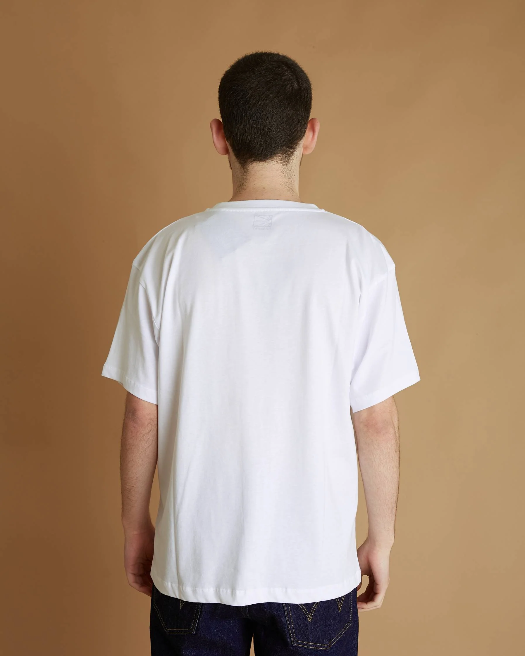 Rassvet Men Big Logo Tshirt Knit (White) - Image 3