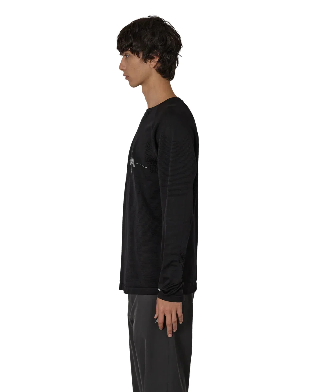 ROA Aune Seamless Knit Long Sleeve (Black) - Image 2