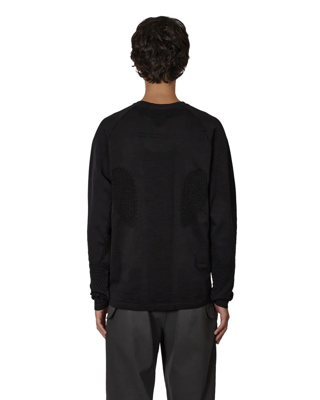 ROA Aune Seamless Knit Long Sleeve (Black) - Image 3