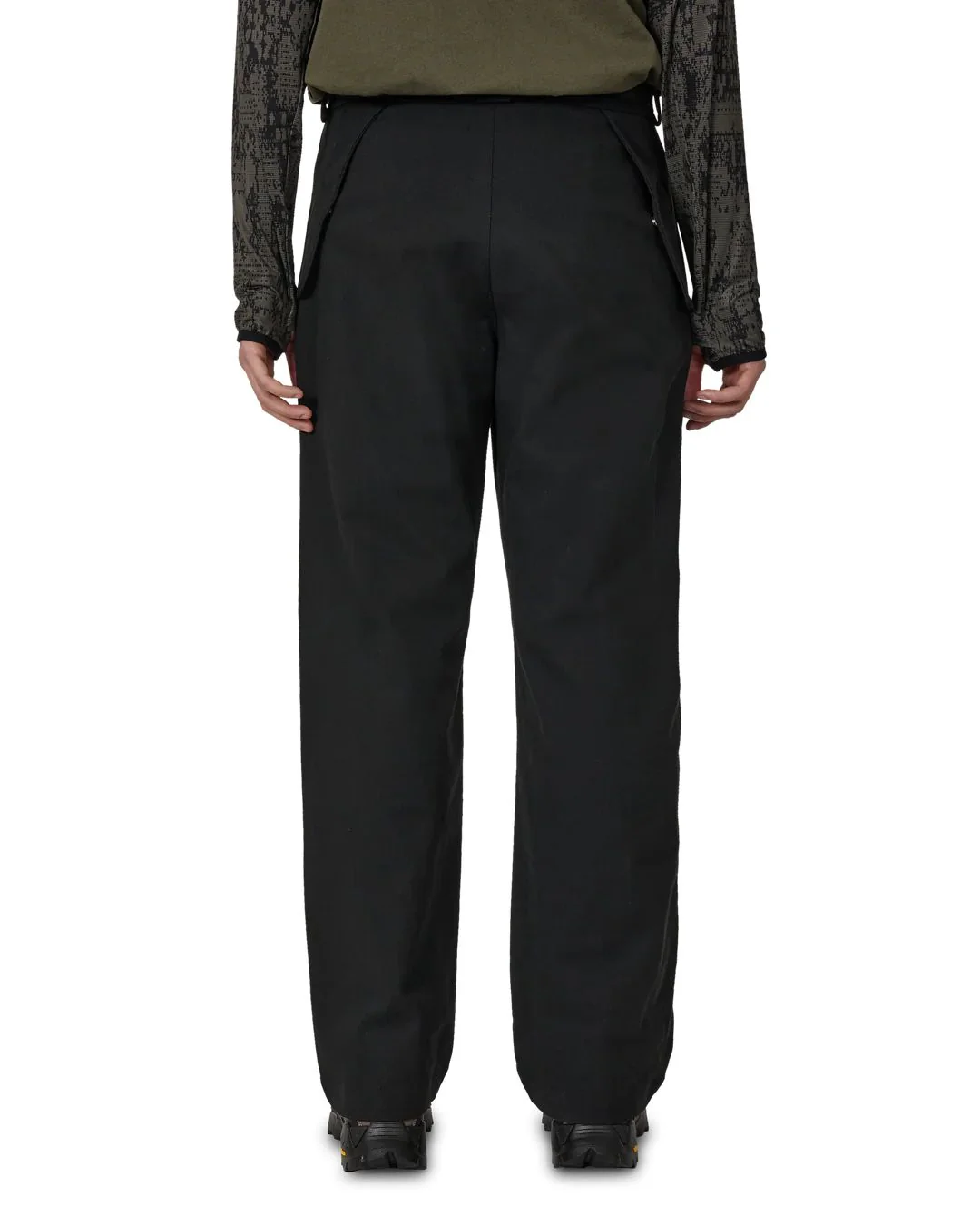 ROA Buckle Chino Pant (Black) - Image 3