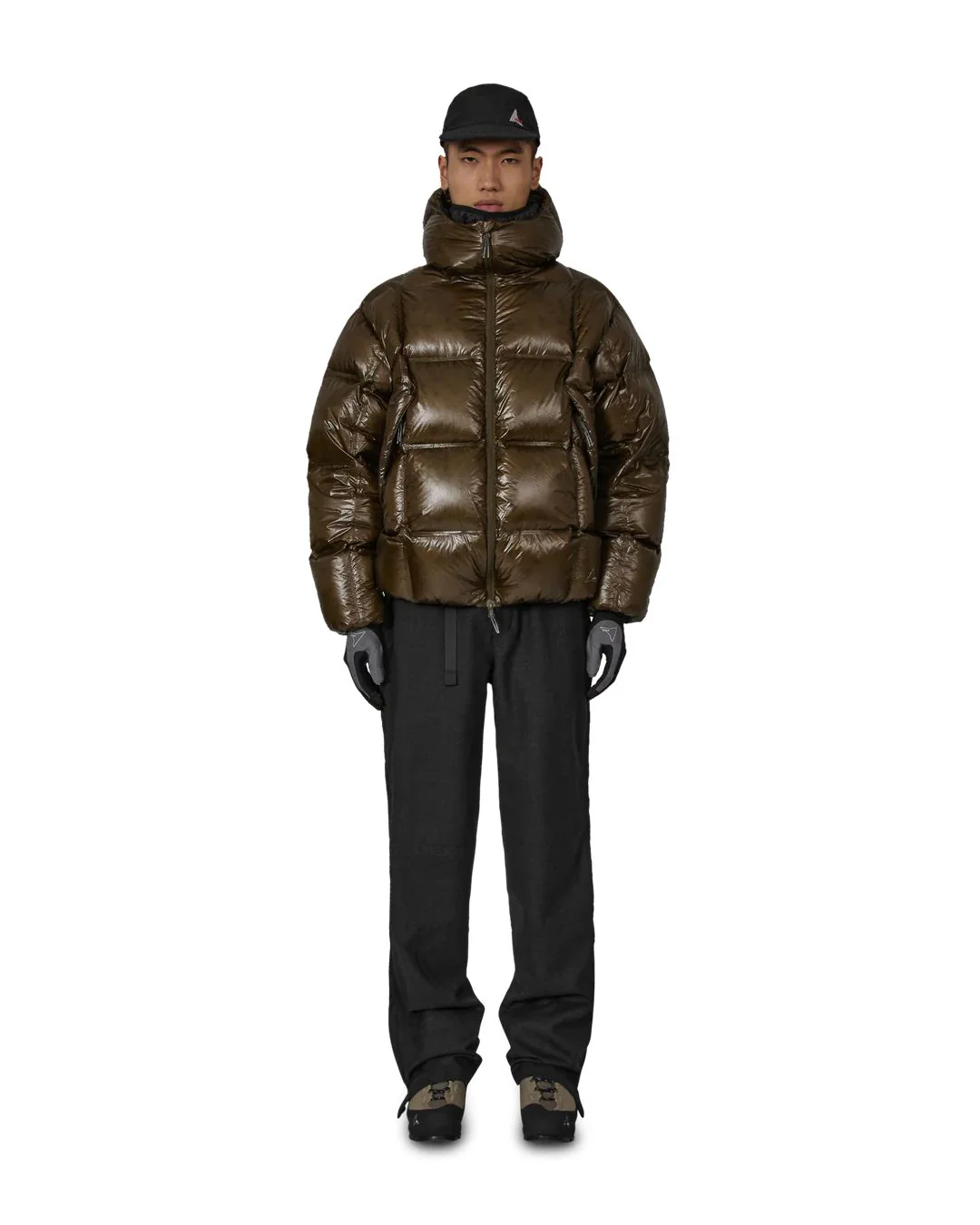 ROA Cube 650 Fill Power Down Jacket (Dark Green) - Image 4