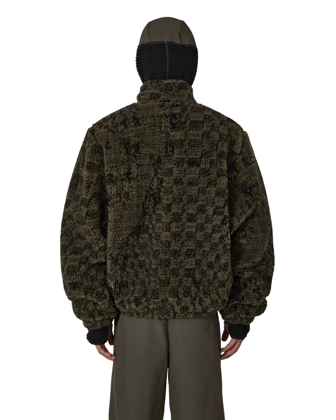 ROA Ewe Furry Jacket (Olive) - Image 3
