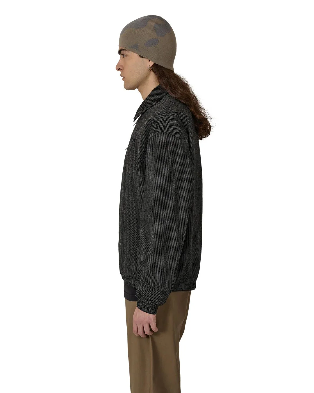 ROA Lamon Reinforced Technical Zip Up Shirt (Black) - Image 2