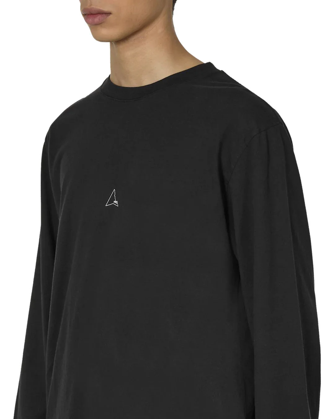 ROA Logo Long Sleeve (Black) - Image 4