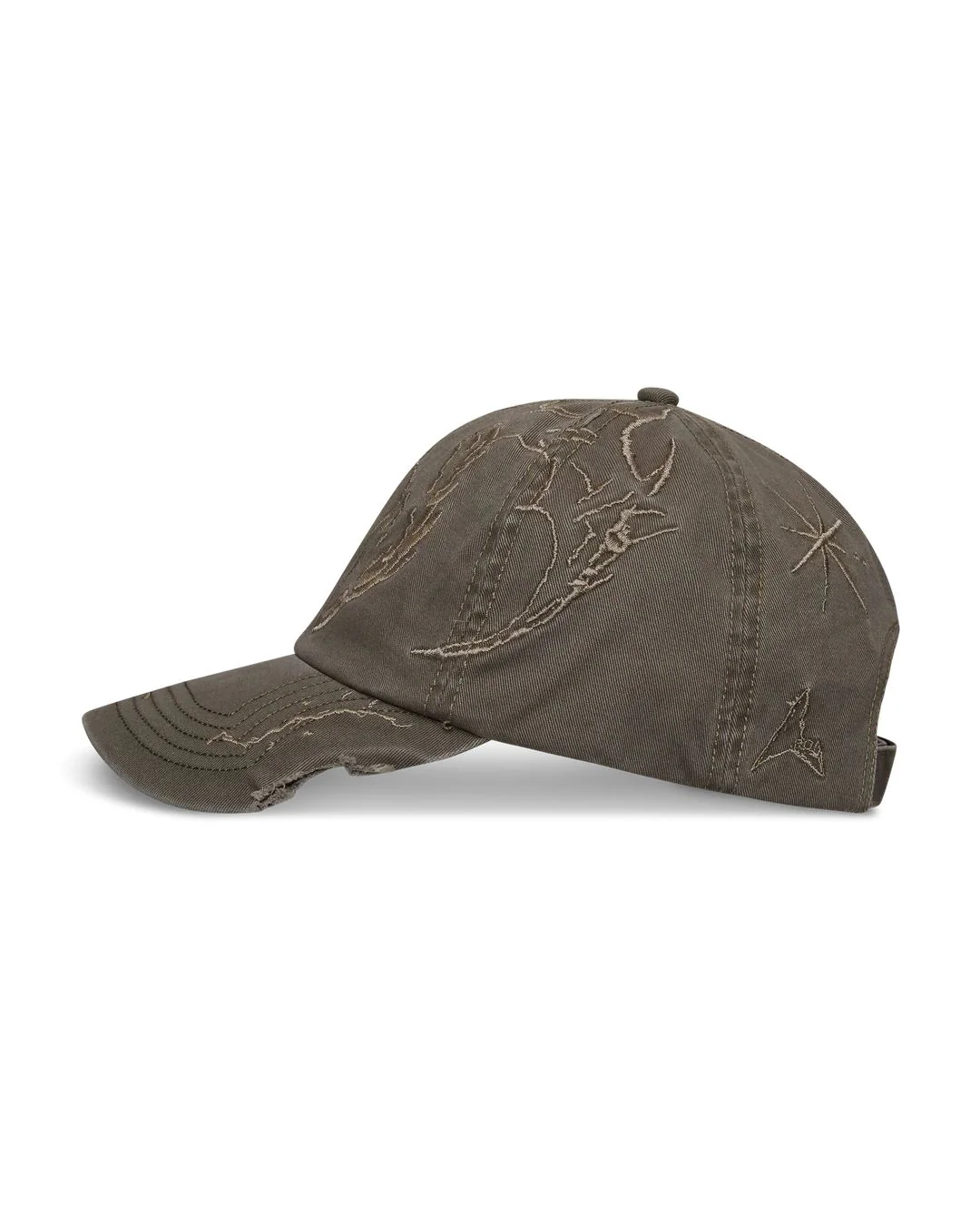 ROA Ryli Embriodered 6 Panel Cap (Sage Green) - Image 2