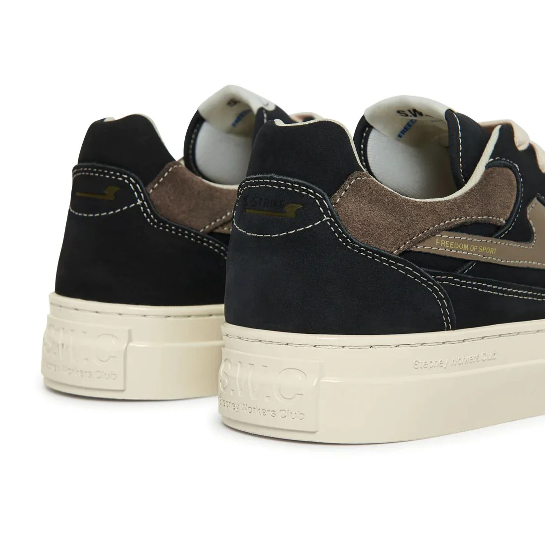 Stepney Workers Club Pearl S-strike Nubuck (Off-Blk) - Image 5