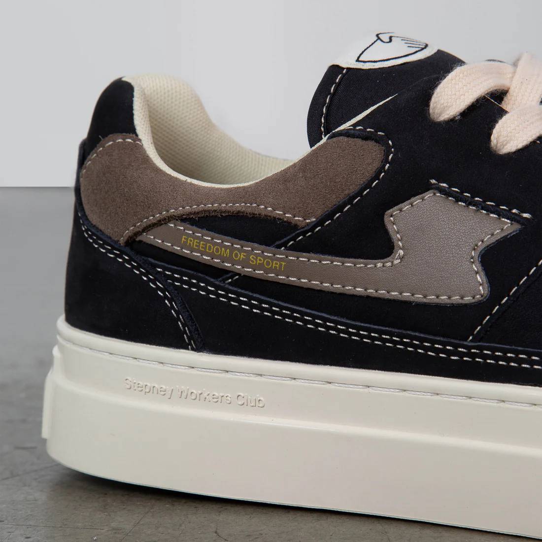Stepney Workers Club Pearl S-strike Nubuck (Off-Blk) - Image 6
