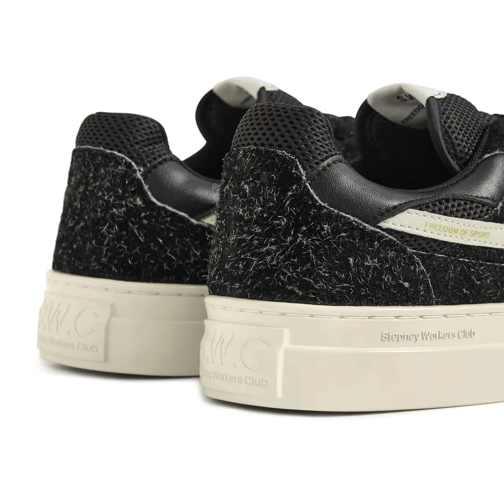Stepney Workers Pearl S-Strike Suede Mix (Black) - Image 4
