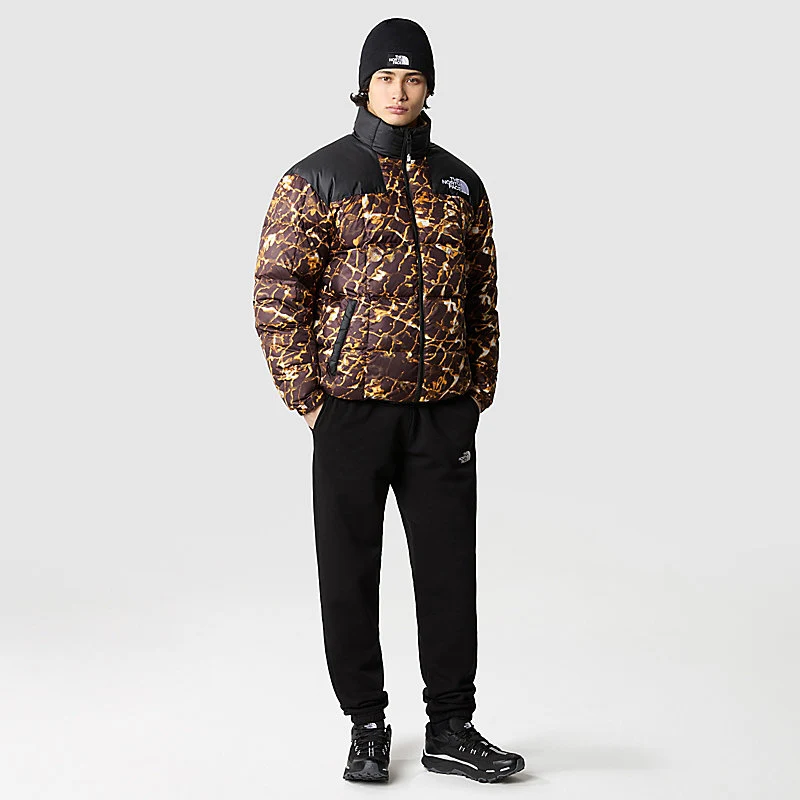 The North Face Lhotse Jacket (Coal Brown Water Distortion Print-Tnf Black) - Image 2
