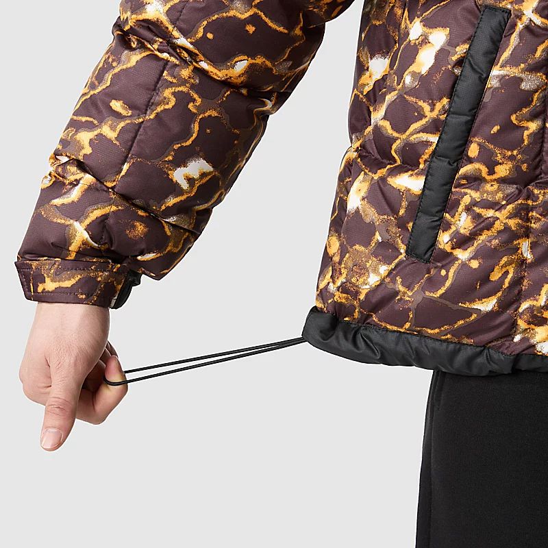 The North Face Lhotse Jacket (Coal Brown Water Distortion Print-Tnf Black) - Image 4