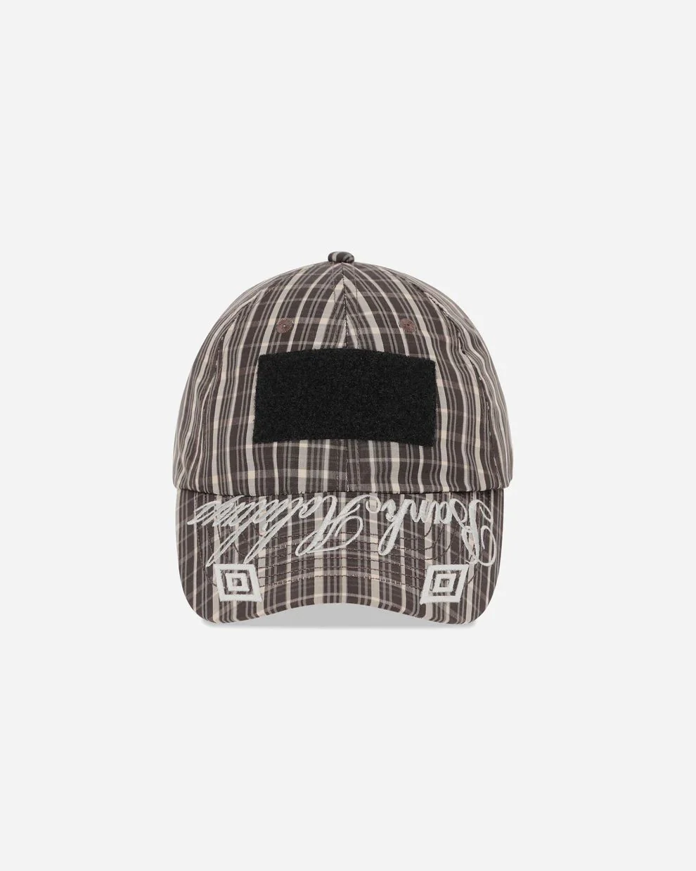 Umbro Check Hazard Cap (Beige Dark Brown) - Image 2
