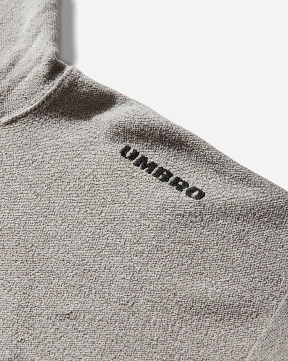 Umbro Lasered Masked Hoodie (Light Grey) - Image 3