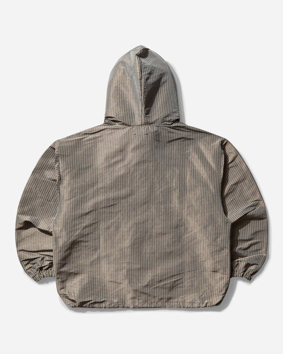 Umbro Masked Check Anorak (Beige Black) - Image 2