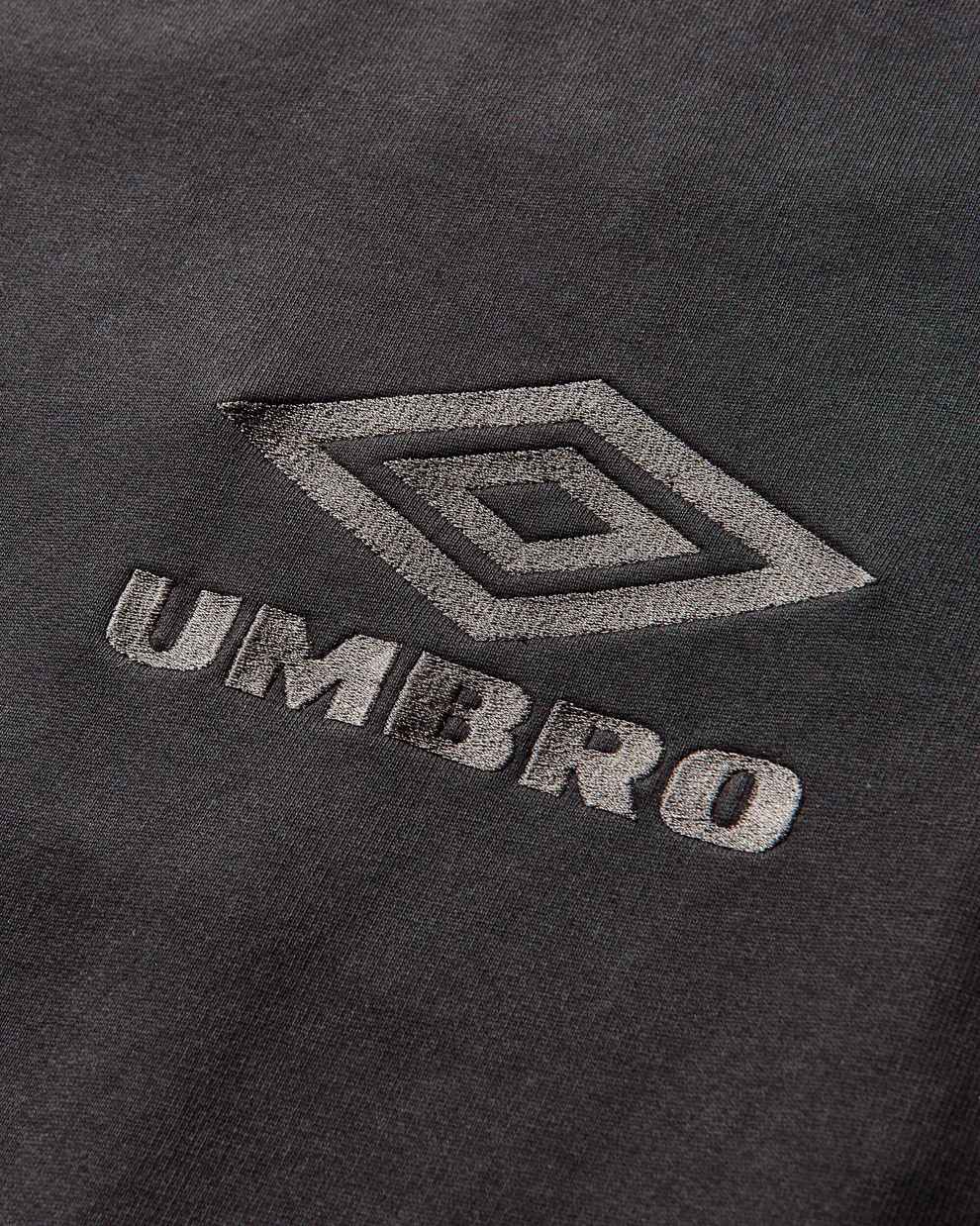 Umbro Medal Masked Hoodie (Strong Wash Black) - Image 3