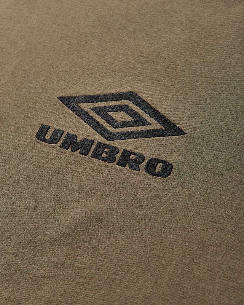 Umbro Og Logo T Shirt (Army Green) - Image 3