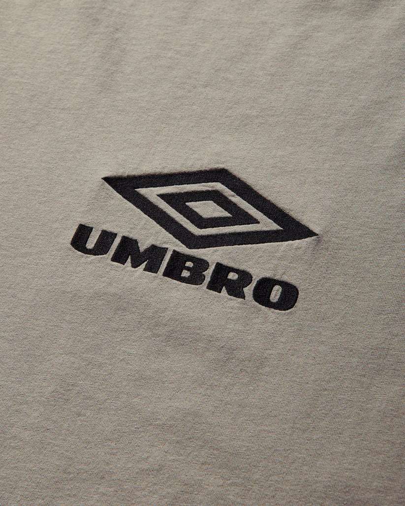 Umbro Og Logo T Shirt (Taupe) - Image 3
