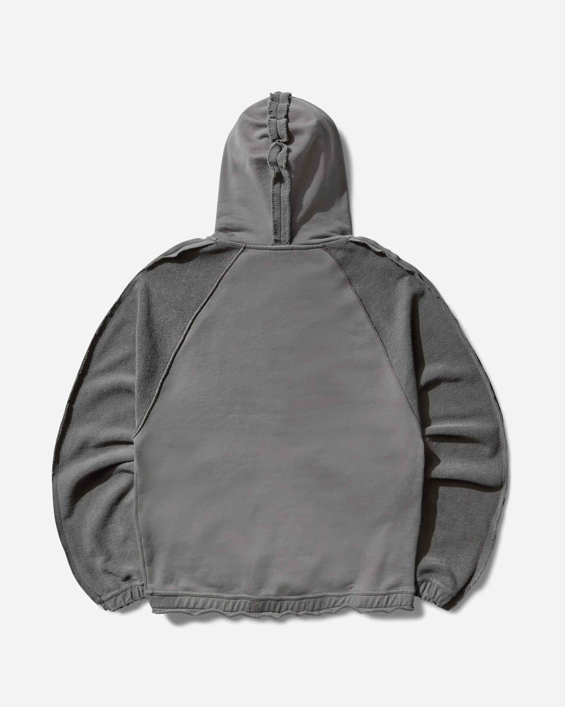 Umbro Royal Arms Zip Masked Hoodie (Smock Grey) - Image 2