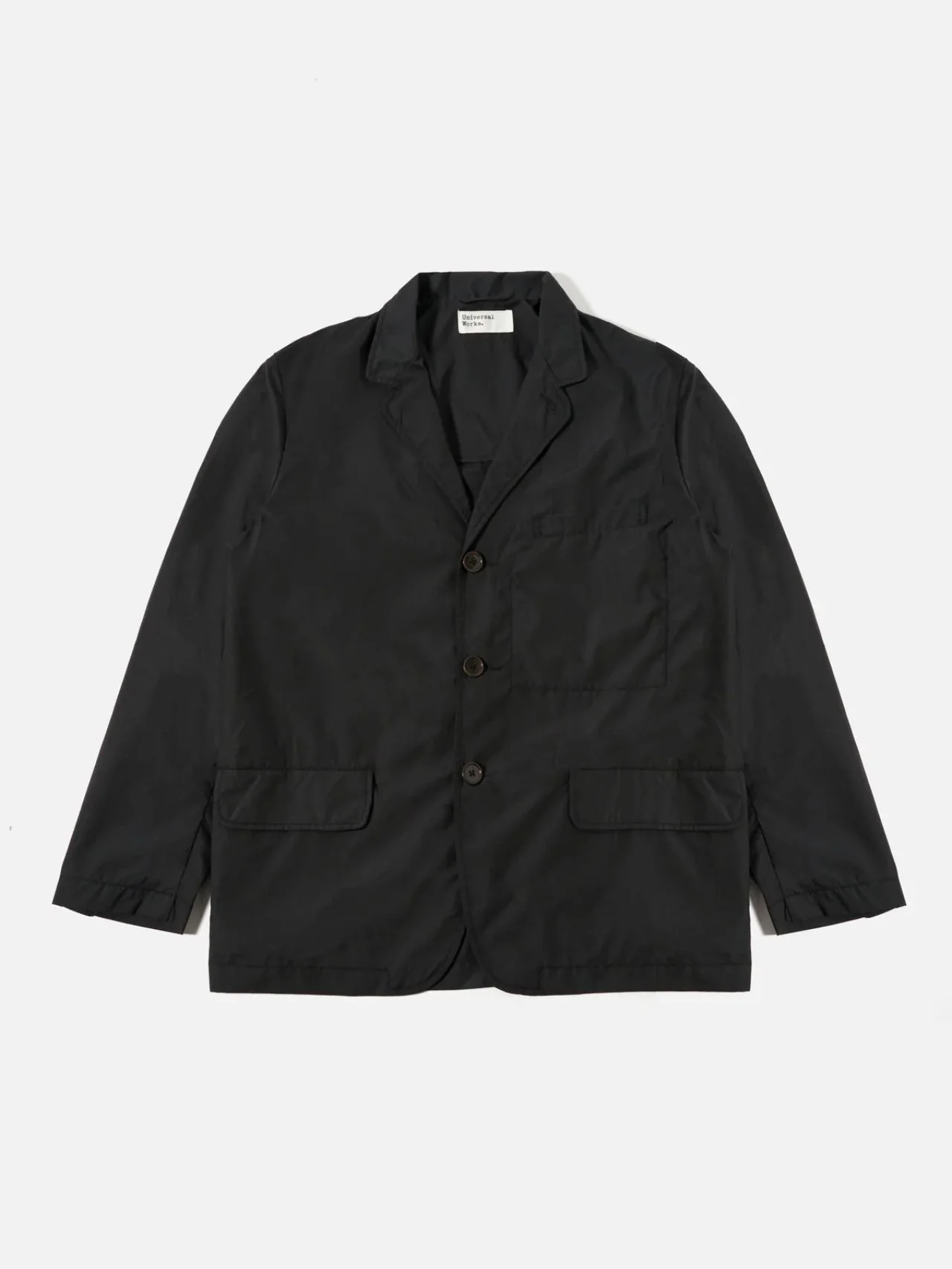 Universal Works Capitol Jacket Recycled Polytech (Black)
