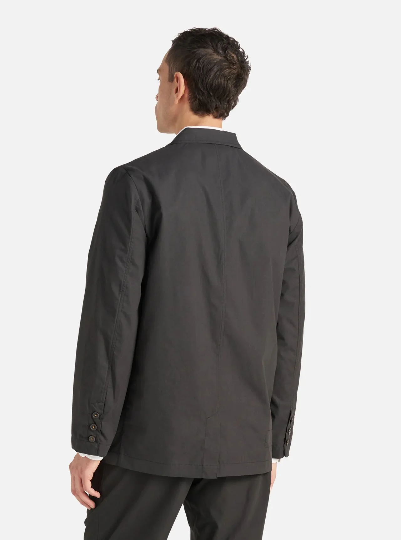 Universal Works Capitol Jacket Recycled Polytech (Black) - Image 4