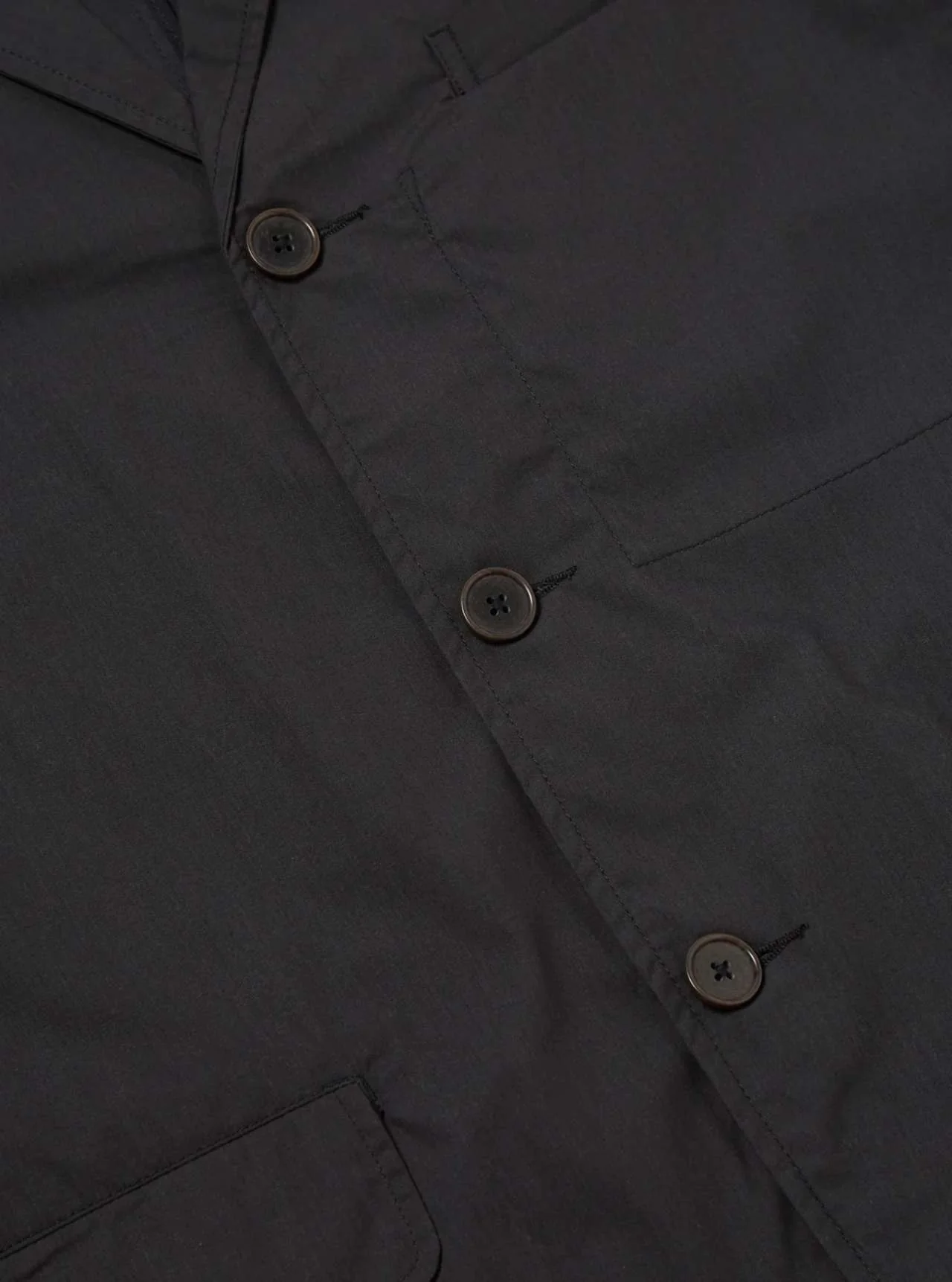 Universal Works Capitol Jacket Recycled Polytech (Black) - Image 7